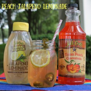 Peach Jalapeno Lemonade