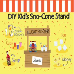 DIY Sno-Cone Stand